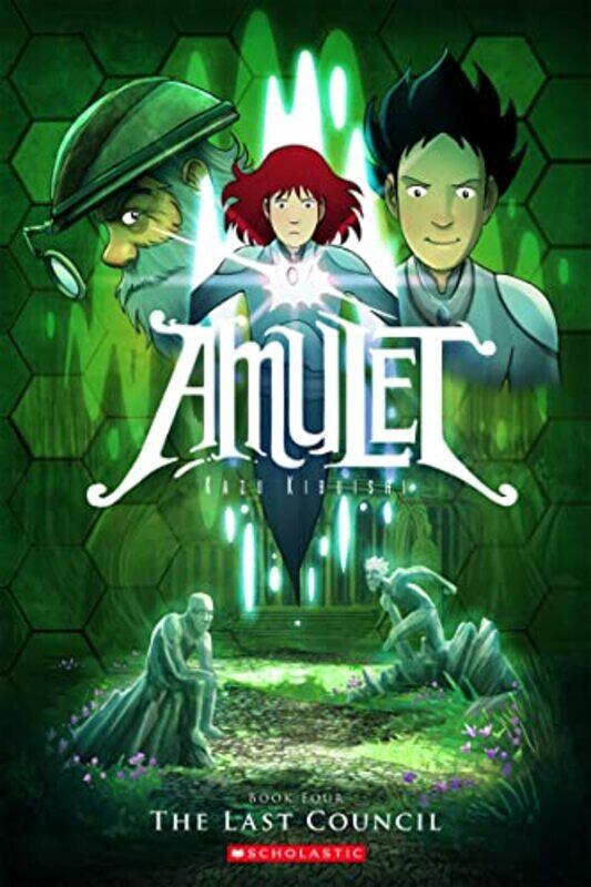 

Amulet The Last Council by Kazu Kibuishi-Paperback