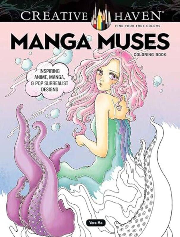 

Creative Haven Manga Muses Coloring Book by Vera Ma-Paperback