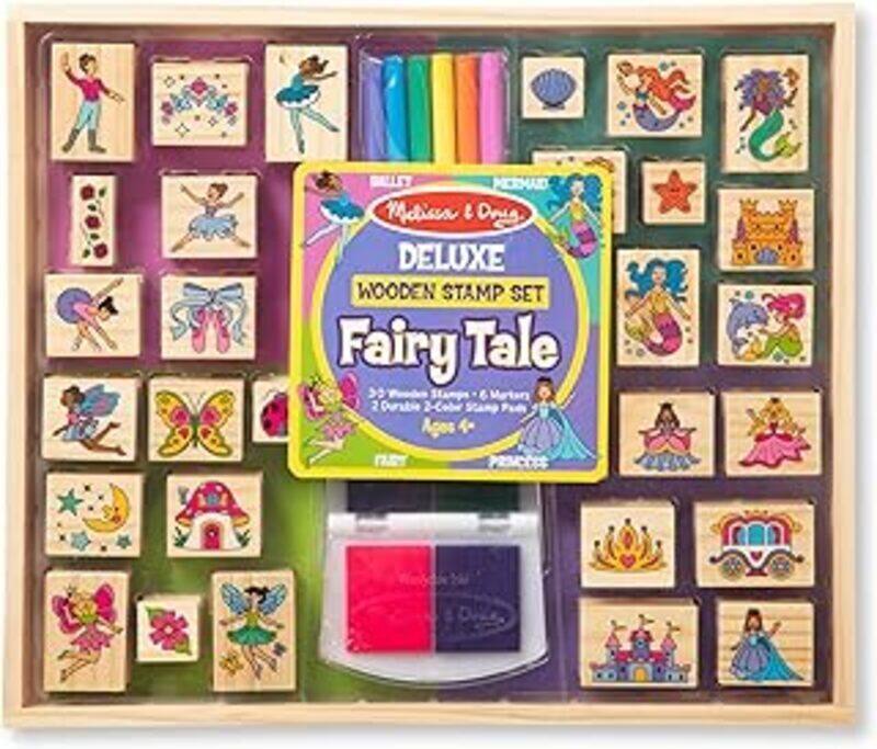 

Deluxe Wooden Stamp Set Fairy Tale -Paperback