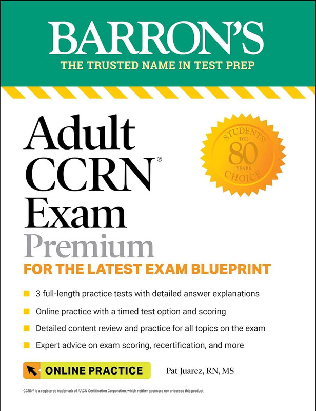 

Adult Ccrn Exam Premium 3 Practice Tests, Paperback Book, By: Pat Juarez RN MS