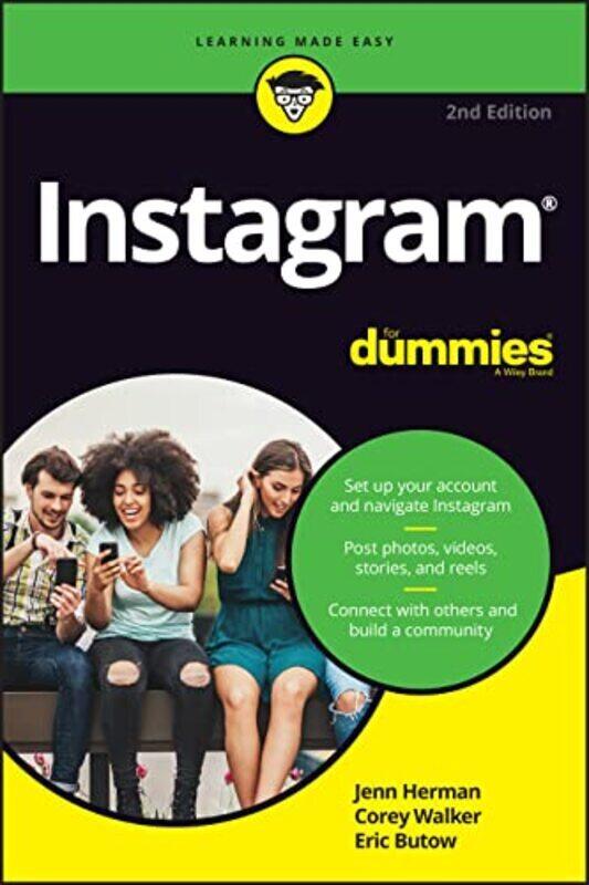 

Instagram For Dummies, 2nd Edition,Paperback by Herman