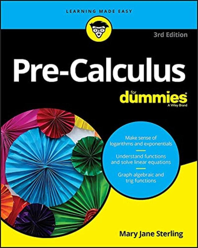 PreCalculus For Dummies by James R Flynn-Paperback