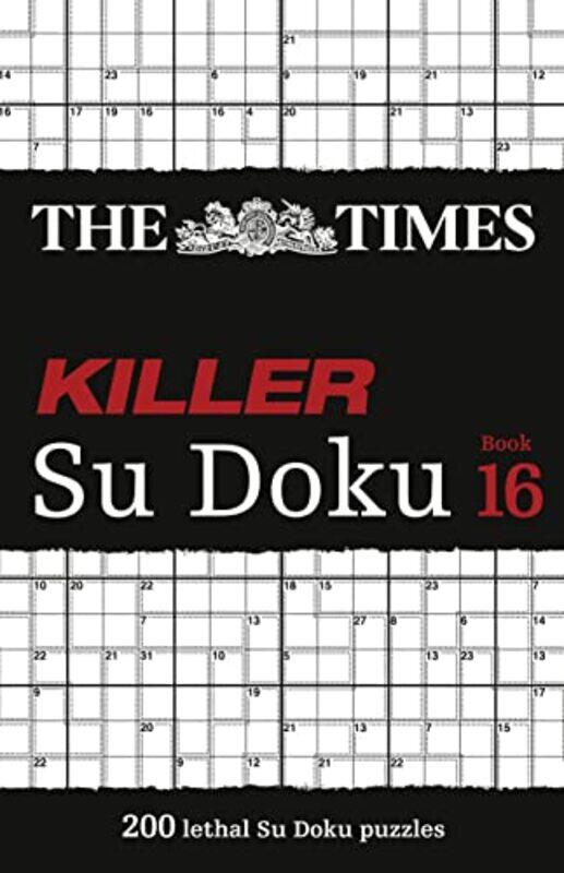 

The Times Killer Su Doku Book 16 by The Times Mind Games-Paperback