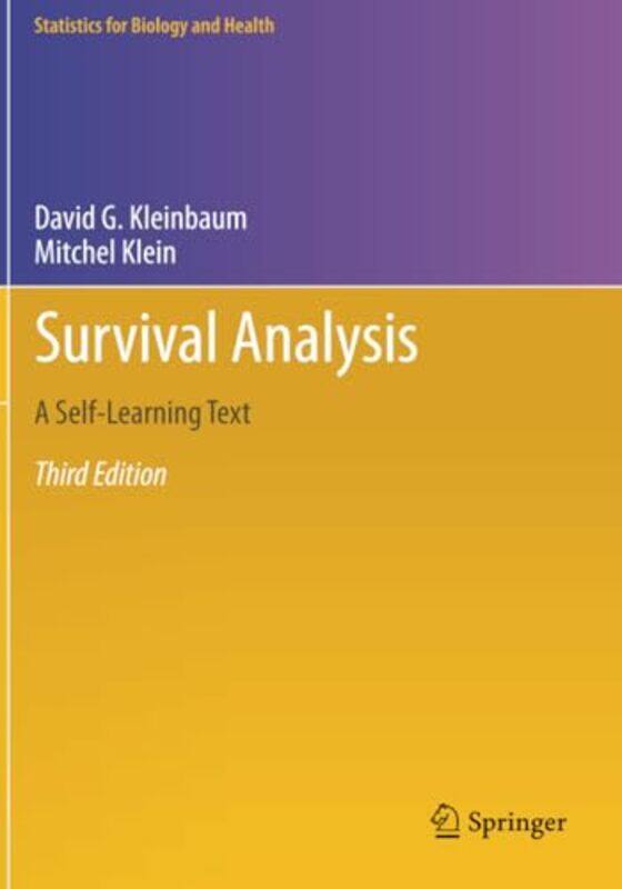 

Survival Analysis by David G KleinbaumMitchel Klein-Paperback