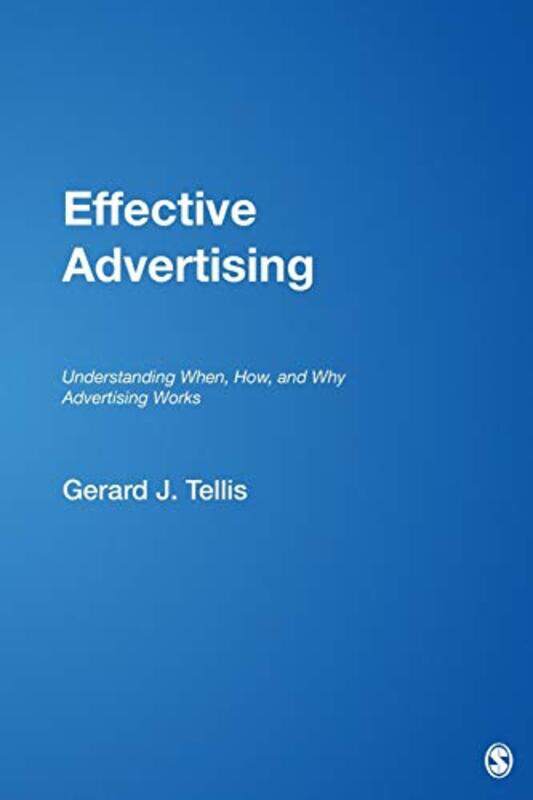 

Effective Advertising by Jane C Jane C Chauvin Chauvin-Paperback