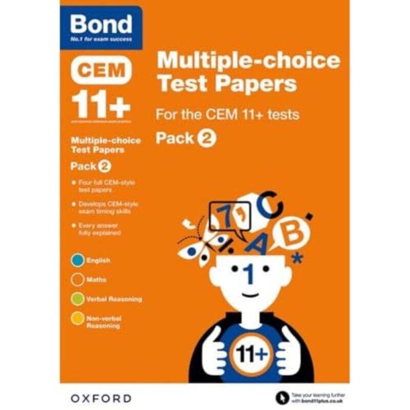 

Bond 11 Multiplechoice Test Papers for the CEM 11 tests Pack 2 Ready for the 2024 exam by Francine JohnstonMarcia InvernizziDonald BearShane Templeton