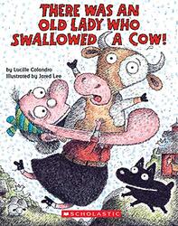 There Was An Old Lady Who Swallowed A Cow! A Board Book By Colandro, Lucille Paperback