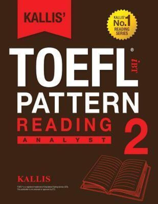 

KALLIS' iBT TOEFL Pattern Reading 2: Analyst, Paperback Book, By: Kallis