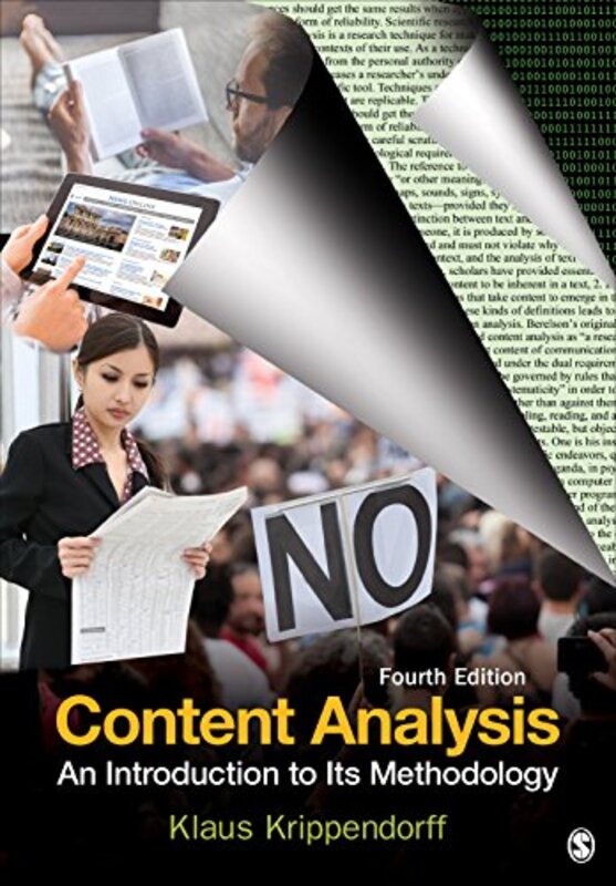 Content Analysis by Klaus Krippendorff-Paperback