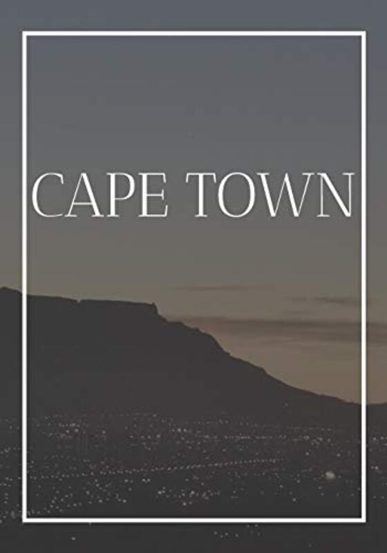 Cape Town: A decorative book for coffee tables, bookshelves, bedrooms and interior design styling:,Paperback by Contemporary Interior Design