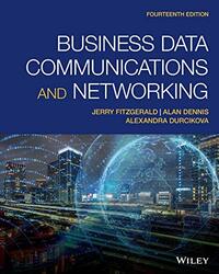 Business Data Communications and Networking by Harriet Royal Veterinary College N Mymms UK Brooks-Paperback