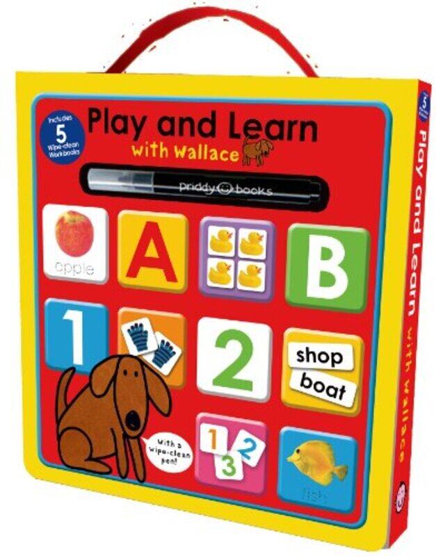 

Play and Learn with Wallace: Workbook Box Set: Includes 5 Wipe-Clean Books