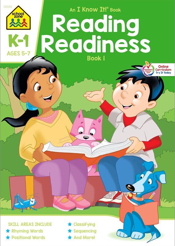 

School Zone K-1 Reading Readiness Bk 1, Paperback Book, By: Joan Hoffman