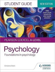 Pearson Edexcel A-level Psychology Student Guide 1: Foundations in psychology , Paperback by Brain, Christine