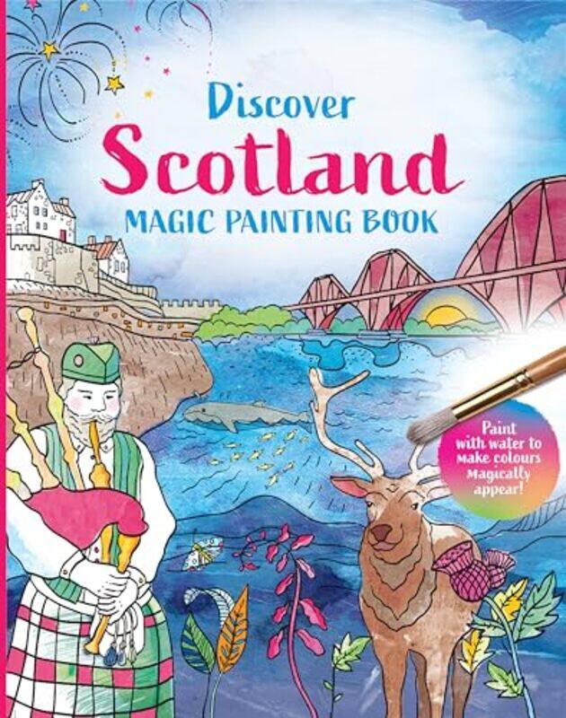 

Discover Scotland Magic Painting Book -Paperback