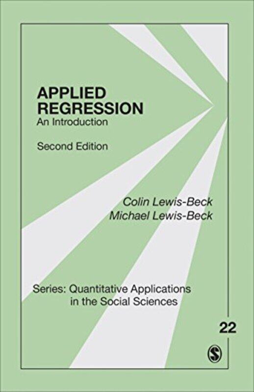 

Applied Regression by Colin Lewis-BeckMichael S Lewis-Beck-Paperback