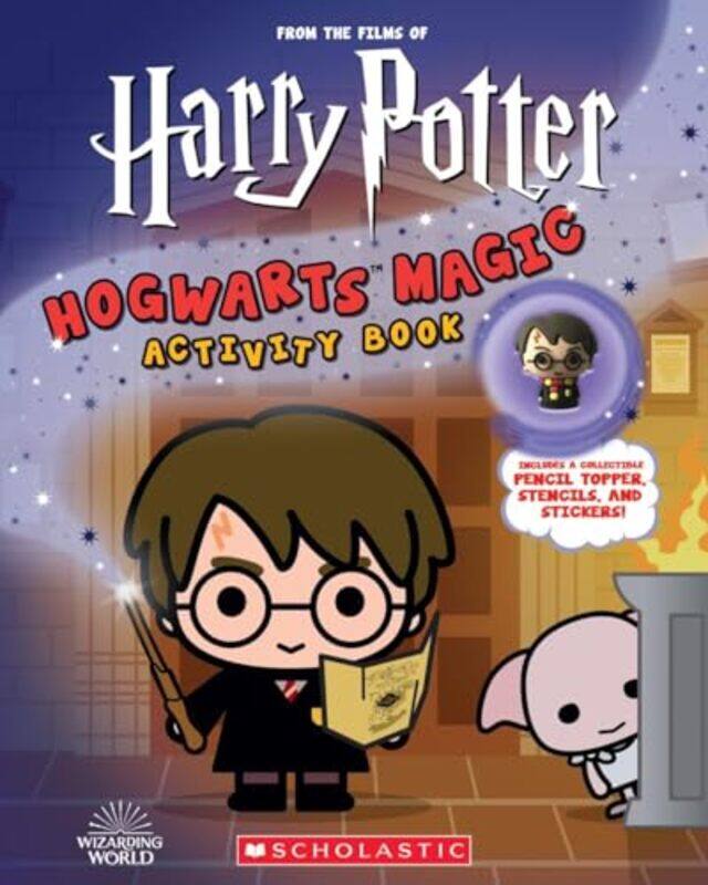 

Harry Potter Hogwarts Magic Bk Wpencil By Scholastic - Paperback
