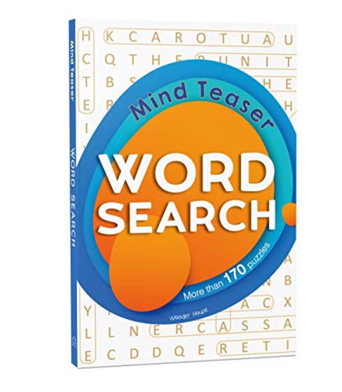 Word Search Mind Teaser: Classic Word Puzzles For Everyone Paperback by Wonder House Books