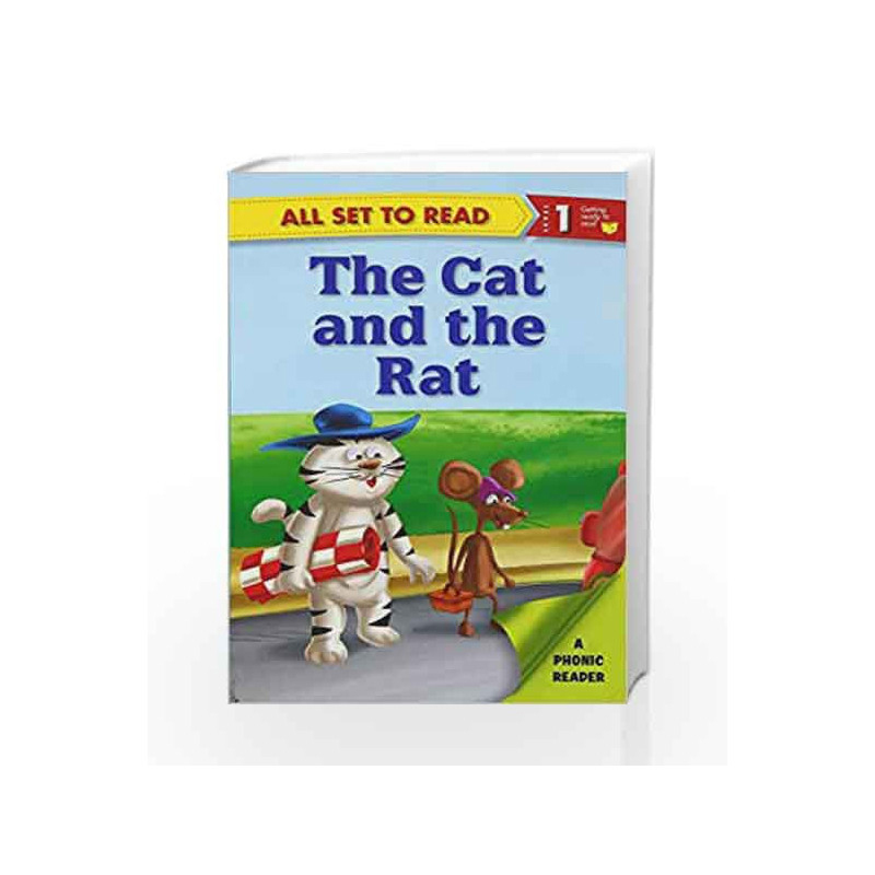 All set to Read A Phonics Reader The Cat and The Rat, Paperback Book, By: Om Books Editorial Team