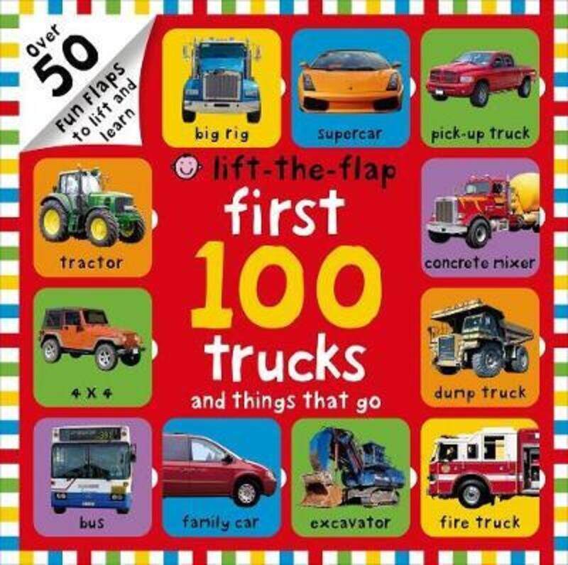 

First 100 Trucks and Things That Go Lift-the-Flap.paperback,By :Roger Priddy