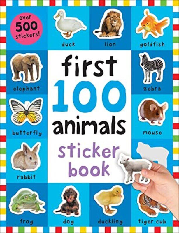 

First 100 Animals Sticker Book By Stickers - Paperback