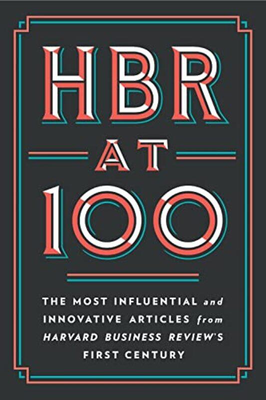 

Hbr At 100 By Harvard Business Review - Hardcover