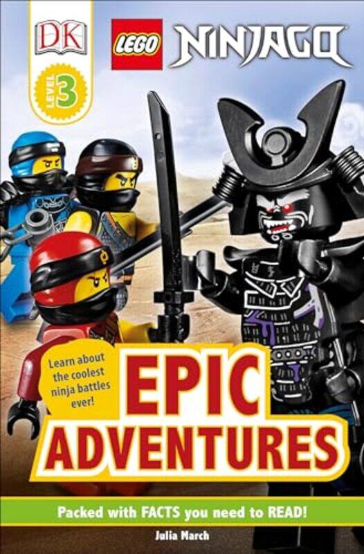 

Dk Readers Level 3 Lego Ninjago Epic Adventures by March, Julia - Dk - Paperback