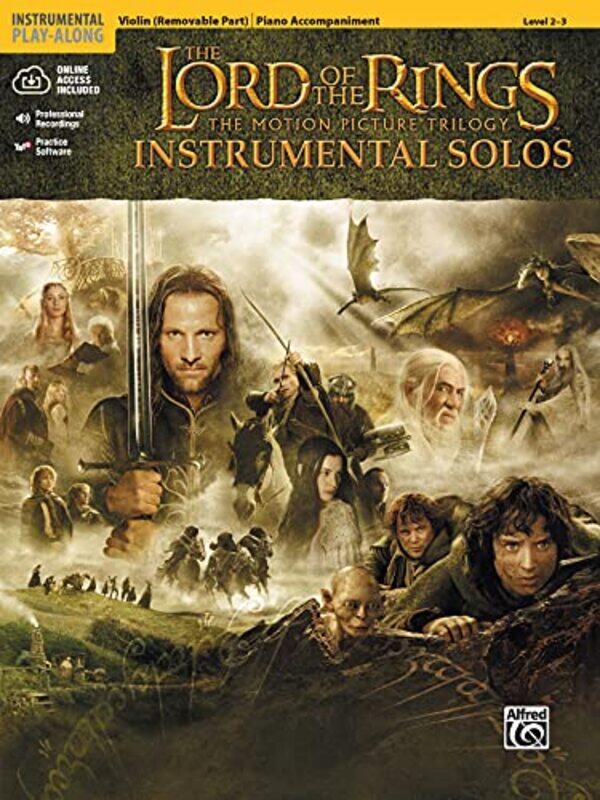 

Lord Of The Rings Instrumental Solos For By Violin - Paperback