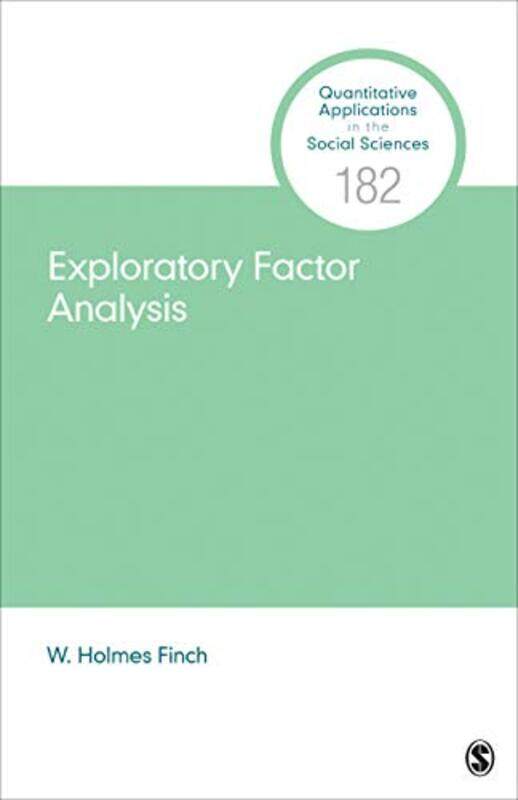 

Exploratory Factor Analysis by Holmes Finch-Paperback