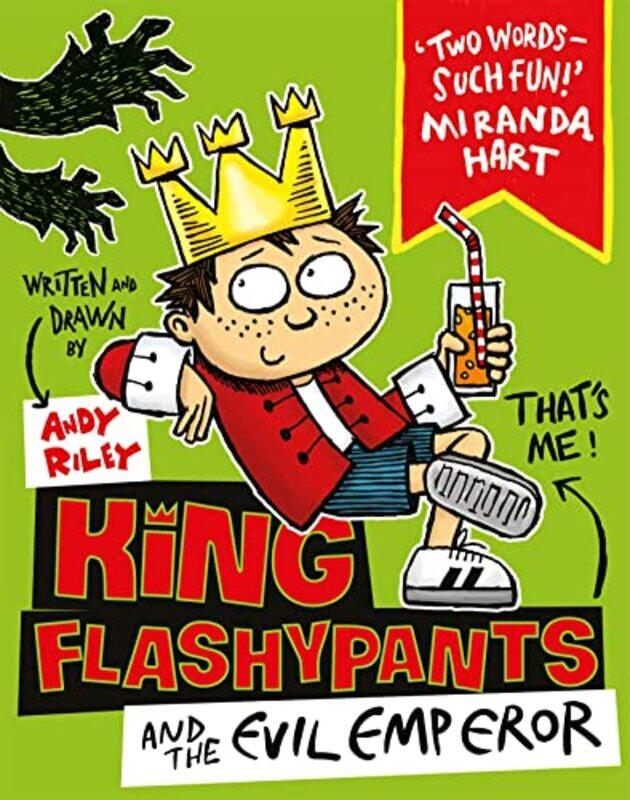 

King Flashypants and the Evil Emperor by Andy Riley-Paperback