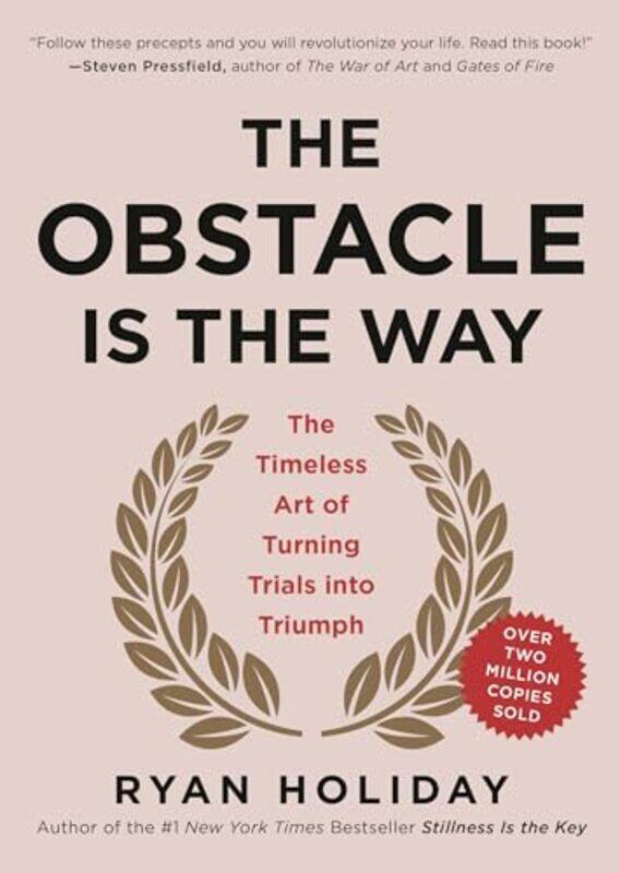 

Obstacle Is The Way By Holiday Ryan - Hardcover