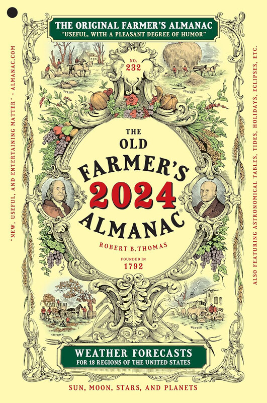 

The 2024 Old Farmer's Almanac, Paperback Book, By: Old Farmer’s Almanac