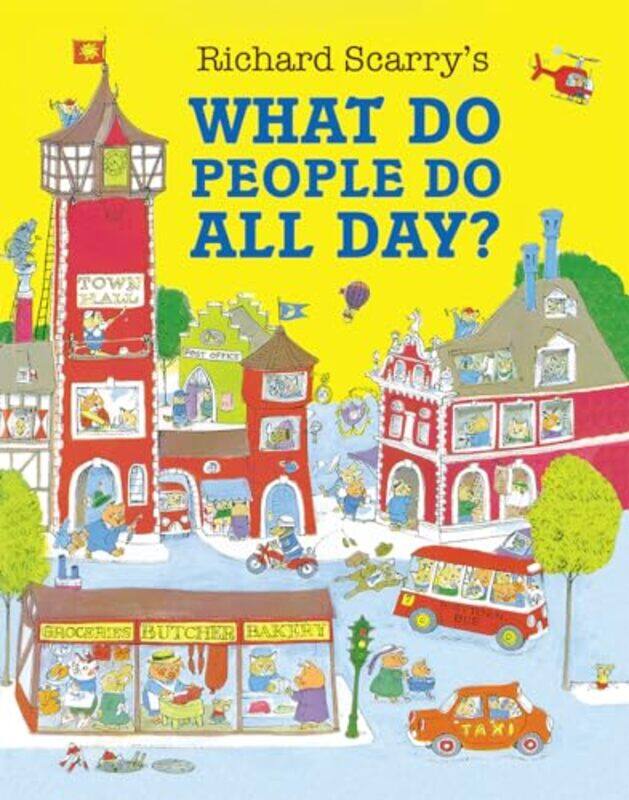 

What Do People Do All Day By Richard Scarry -Paperback