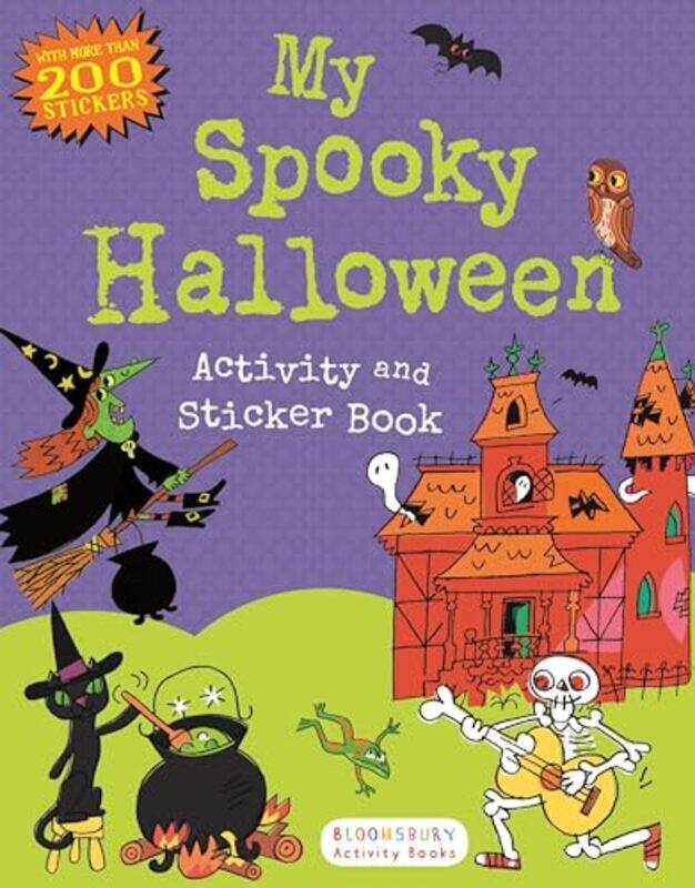 

My Spooky Halloween Act And Sticker Bk By Stickers - Paperback