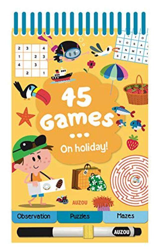 

45 Games... on Holidays!,Paperback,by:Auzou Publishing