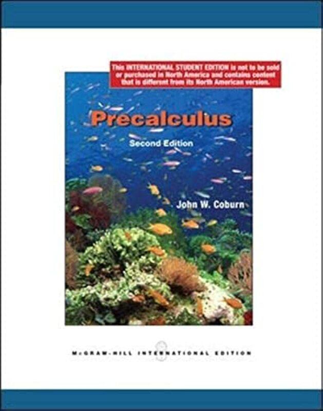 

Precalculus Intl Ed by John Coburn - Paperback
