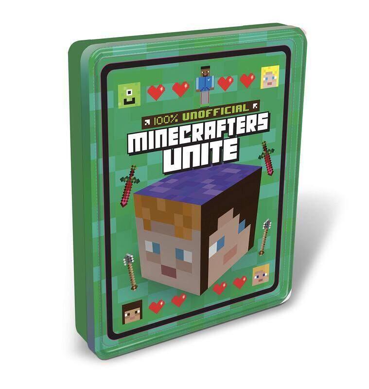 

100% Unofficial Minecrafters Unite Tin of Books, Hardcover Book, By: Centum Books