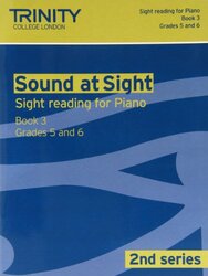 Sound At Sight 2Nd Series Piano Book 3 Grades 56 By Trinity Guildhall Paperback
