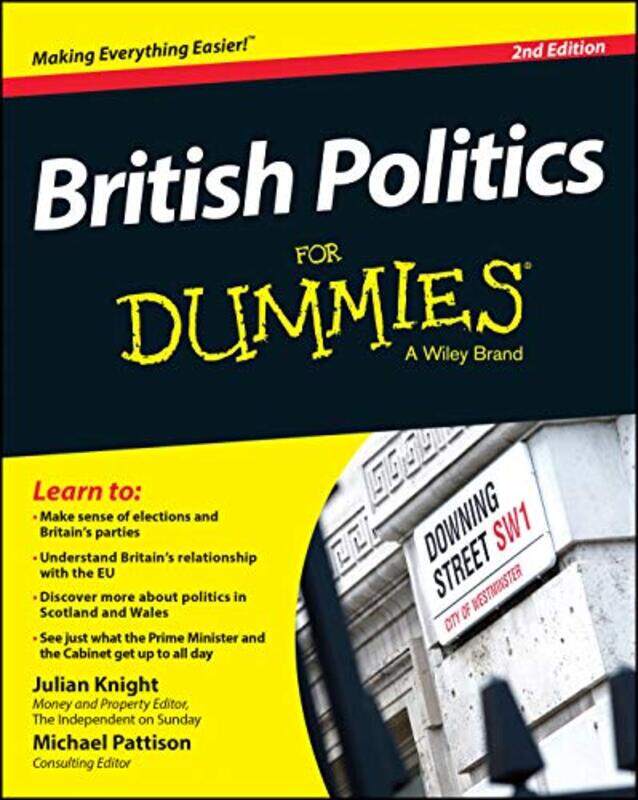 

British Politics For Dummies by Julian BBX KnightMichael Pattison-Paperback