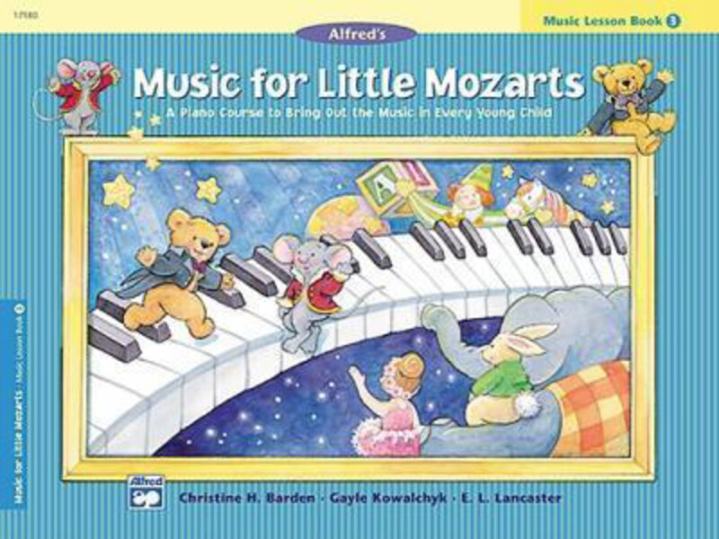 

Music For Little Mozarts: Music Lesson Book 3, Paperback Book, By: Christine H Barden