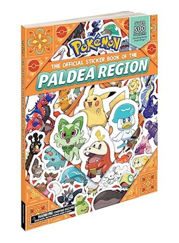 

Pokemon the Official Sticker Book of the Paldea Region by Pikachu Press-Paperback