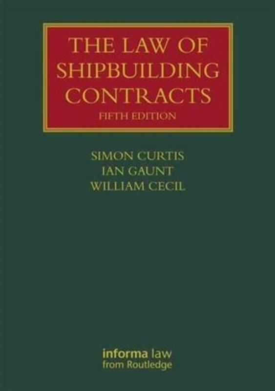 

The Law of Shipbuilding Contracts by W Hollender-Hardcover