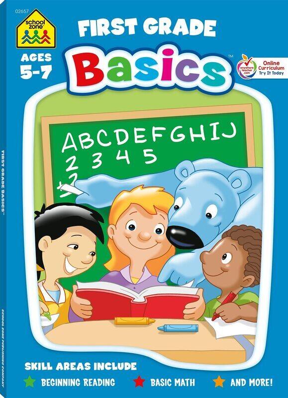

Super Deluxe First Grade Basics Workbook, Paperback Book, By: School Zone