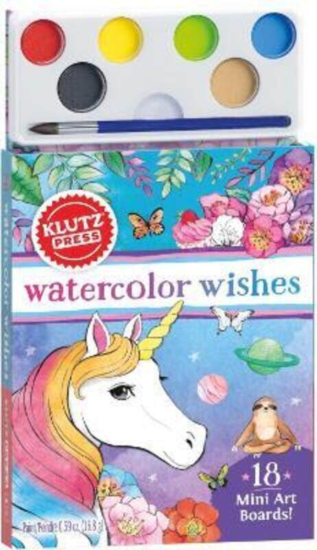 

Watercolor Wishes (Klutz) ,Paperback By Editors of Klutz