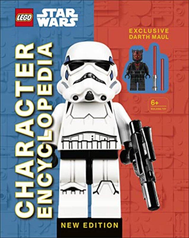 

Lego Star Wars Character Encyclopedia New Edition With Exclusive Darth Maul Minifigure By Dowsett, Elizabeth Hardcover