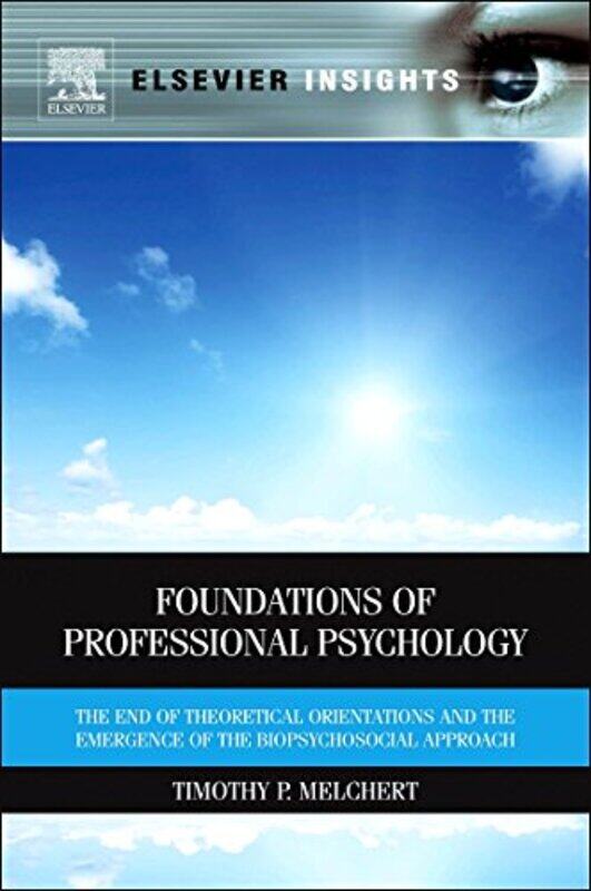 

Foundations of Professional Psychology by Timothy P Department of Counselor Education and Counseling Psychology, Marquette University, Milwaukee, WI,