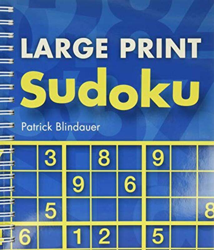 

Large Print Sudoku by Rick GrayShaun Booth-Paperback