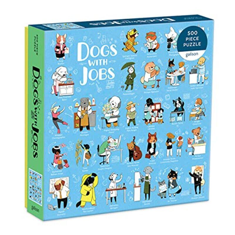 

Dogs With Jobs 500 Pc Puzzle By Narrigan Eloise - Paperback