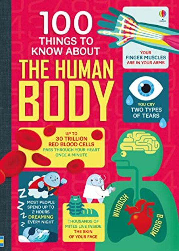 

100 Things To Know About The Human Body By Various - Frith, Alex - Lacey, Minna - Oldham, Matthew - Melmoth, Jonathan - Mariani, Federico - Sch -Hardc