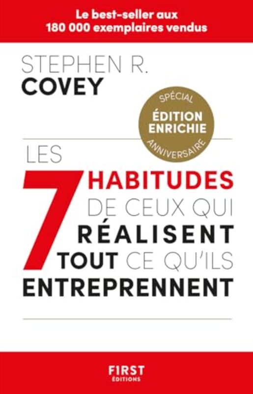 Les 7 Habitudes De Ceux Qui Realisent Tout Ce Quils Entreprennent Ed 2023 By Covey -Paperback